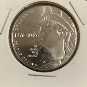 New 2026 Semiquincentennial 50¢ Coin